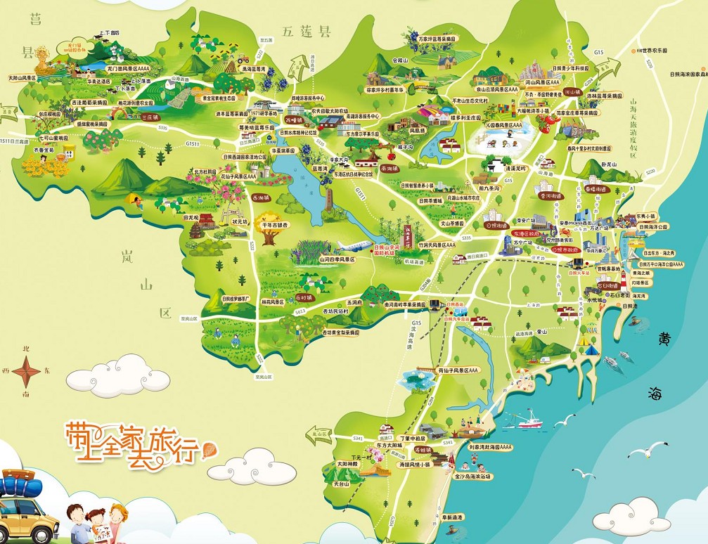 柳南景区使用手绘地图给景区能带来什么好处？