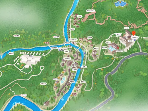 柳南结合景区手绘地图智慧导览和720全景技术，可以让景区更加“动”起来，为游客提供更加身临其境的导览体验。